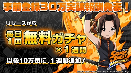 ꡼ No.001Υͥ / SHAMAN KING դФꥯ˥׻Ͽ30ͤ