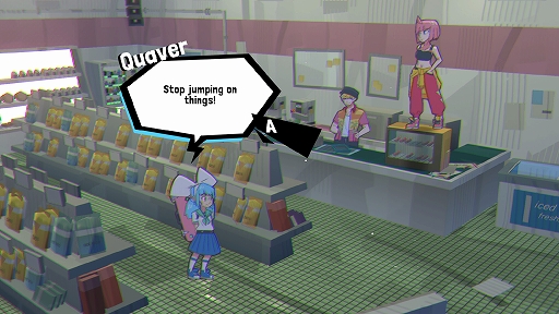 画像ギャラリー No.006のサムネイル画像 / 音楽が違法な世界で奮闘する少女を描くアニメ風リズムアドベンチャー「UNBEATABLE」,11月7日にリリース決定