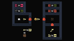 画像ギャラリー No.005のサムネイル画像 / スマホ版「Baba Is You」が配信開始。画面内の英単語を並べ替えて文章を作り,ルールを変更できるパズルゲーム