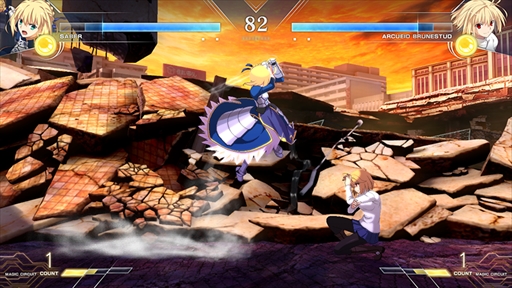 ꡼ No.009Υͥ / MELTY BLOOD: TYPE LUMINAפFate꡼饻С꡼ȥԡɤøդȤ륭饯