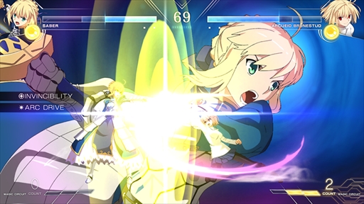꡼ No.016Υͥ / MELTY BLOOD: TYPE LUMINAפFate꡼饻С꡼ȥԡɤøդȤ륭饯