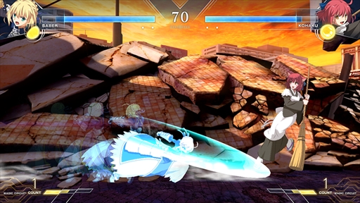 ꡼ No.022Υͥ / MELTY BLOOD: TYPE LUMINAפFate꡼饻С꡼ȥԡɤøդȤ륭饯