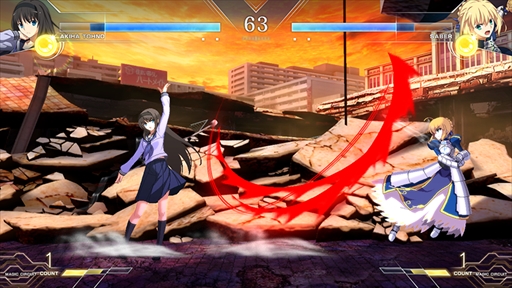 ꡼ No.030Υͥ / MELTY BLOOD: TYPE LUMINAפFate꡼饻С꡼ȥԡɤøդȤ륭饯