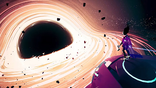 画像ギャラリー No.002のサムネイル画像 / スタイリッシュアクションADV「Solar Ash」が日本語対応で本日登場。“Hyper Light Drifter”のHeart Machineによる新作