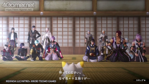 画像ギャラリー No.004のサムネイル画像 / これから始める「刀剣乱舞無双」。新規の審神者(さにわ)も歓迎! 刀剣男士と戦国武将が織りなす,もう1つの歴史絵巻を堪能しよう