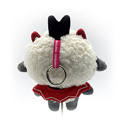 画像ギャラリー No.002のサムネイル画像 / 「Cult of the Lamb」Youtooz製ぬいぐるみキーホルダーを2026年9月下旬に発売。子羊，山羊，憑依された子羊の3種類