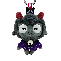 画像ギャラリー No.006のサムネイル画像 / 「Cult of the Lamb」Youtooz製ぬいぐるみキーホルダーを2026年9月下旬に発売。子羊，山羊，憑依された子羊の3種類
