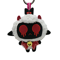 画像ギャラリー No.007のサムネイル画像 / 「Cult of the Lamb」Youtooz製ぬいぐるみキーホルダーを2026年9月下旬に発売。子羊，山羊，憑依された子羊の3種類
