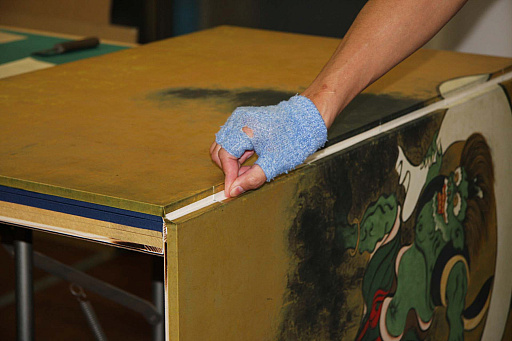 画像ギャラリー No.003のサムネイル画像 / 「ブレイブリー」シリーズ10周年記念アートパネル,老舗金屏風メーカーが販売を開始