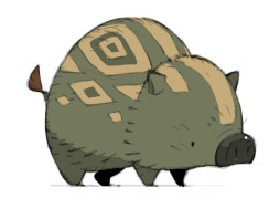 画像ギャラリー No.006のサムネイル画像 / 打倒,桃太郎。小鬼が主人公のアクションゲーム「ONI - 空と風の哀歌」,本日発売