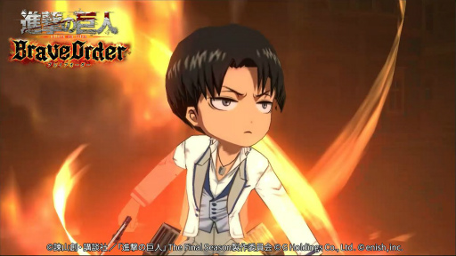 画像ギャラリー No.002のサムネイル画像 / 「進撃の巨人 Brave Order」に礼服をまとったリヴァイとジャンが登場