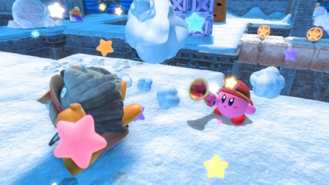 画像ギャラリー No.071のサムネイル画像 / 「星のカービィ ディスカバリー」の発売日が2022年3月25日に決定。360度に広がるステージを探索する,シリーズ初の3Dアクション