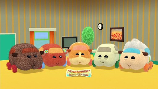 画像ギャラリー No.001のサムネイル画像 / Switch「PUI PUI モルカー Let's!モルカーパーティー!」が本日リリース。ポテト達が登場するOPムービーを公開中