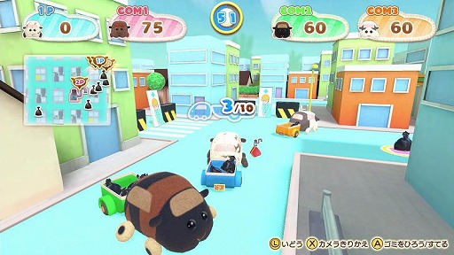 画像ギャラリー No.002のサムネイル画像 / Switch「PUI PUI モルカー Let's!モルカーパーティー!」が本日リリース。ポテト達が登場するOPムービーを公開中
