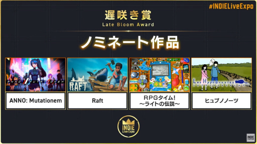 ꡼ No.021Υͥ / INDIE Live Expo Awards 2022ɤޤϡUnpackingפ˷ꡣƼޥȥޤȤ