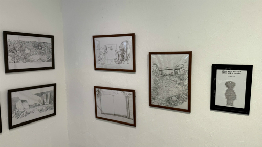 画像ギャラリー No.004のサムネイル画像 / 「OU」原画展レポート。幸田御魚氏による迫力の直筆原画を間近で見られるチャンス!