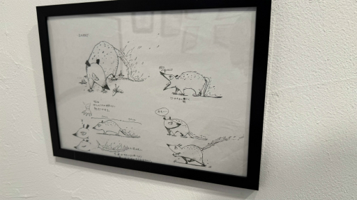 画像ギャラリー No.005のサムネイル画像 / 「OU」原画展レポート。幸田御魚氏による迫力の直筆原画を間近で見られるチャンス!