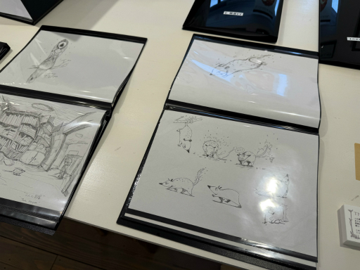 画像ギャラリー No.012のサムネイル画像 / 「OU」原画展レポート。幸田御魚氏による迫力の直筆原画を間近で見られるチャンス!