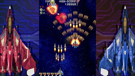 画像ギャラリー No.011のサムネイル画像 / PS5/PS4版「雷電IV×MIKADO remix」,2022年2月24日に発売。モスとゲーセンミカドのコラボタイトル第2弾の開発決定も