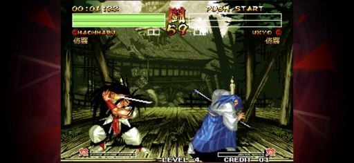 画像ギャラリー No.003のサムネイル画像 / スマホ版「アケアカNEOGEO」が配信開始。ラインナップはサムライスピリッツ天草降臨,メタルスラッグ5,ASO IIの3作品