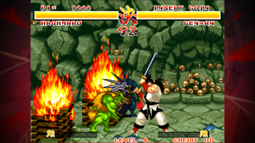 画像ギャラリー No.003のサムネイル画像 / 「アケアカNEOGEO」シリーズ第16弾,“サムライスピリッツ アケアカNEOGEO”の配信を開始