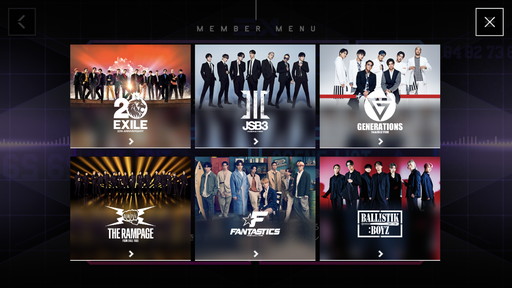 ꡼ No.002Υͥ / EXILE TRIBE6롼52̾뤹ꥺॲEXtreme LIVESפԥץ쥤ӥ塼