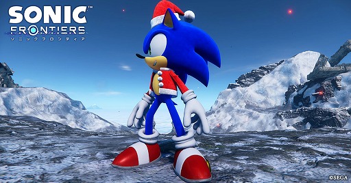 画像ギャラリー No.005のサムネイル画像 / 「ソニックフロンティア」,2023年に無料大型アップデートを実装。12月22日には無料DLC“ソニックのクリスマスコスチューム”も登場