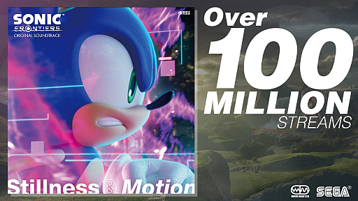 画像ギャラリー No.001のサムネイル画像 / 「ソニックフロンティア」,サウンドトラックの総ストリーミング再生数が1億回を突破。iTunes Storeで記念セールを開催中