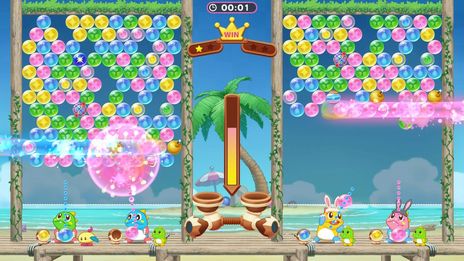 画像ギャラリー No.004のサムネイル画像 / 爽快バブルシューティング「パズルボブル エブリバブル!」本日発売。世界中のプレイヤーと対戦できる“特別体験版”も配信開始