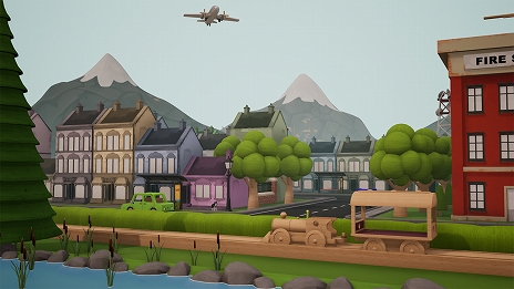 画像ギャラリー No.002のサムネイル画像 / Switch「トラックス トイボックスエディション」が本日リリース。自分だけの風景を列車に乗って走れるトレインシミュレーター