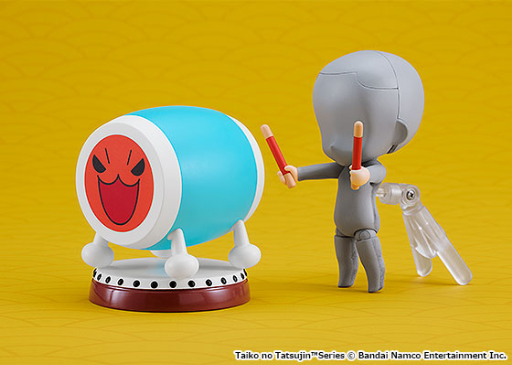 画像ギャラリー No.003のサムネイル画像 / 「太鼓の達人」和田どんがねんどろいど化。「他のねんどろいどと組み合わせて使えるバチ+持ち手」などの付属品つきで本日より予約がスタート