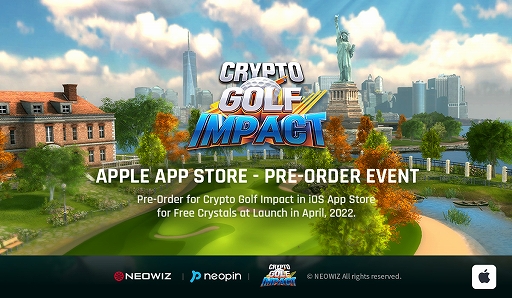 ꡼ No.001Υͥ / Crypto golf impactפApp StoreˤƻϿμդ򳫻