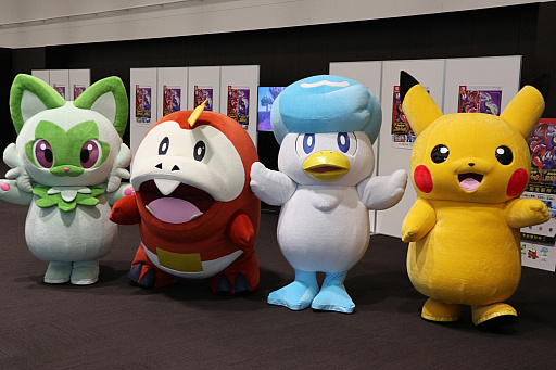 画像ギャラリー No.014のサムネイル画像 / 「ポケモン スカーレット・バイオレット」発売記念イベントをレポート。はじめしゃちょーさんが部長を務める“放課後ポケモン研究部”の配信も発表に