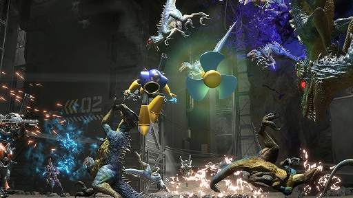 画像ギャラリー No.003のサムネイル画像 / 「エグゾプライマル」,イエローデビルが登場する「ロックマン」とのコラボミッション情報や,新たなゲームモードなどの詳細を公開