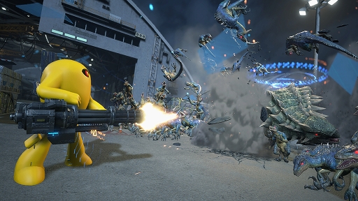 画像ギャラリー No.004のサムネイル画像 / 「エグゾプライマル」,イエローデビルが登場する「ロックマン」とのコラボミッション情報や,新たなゲームモードなどの詳細を公開