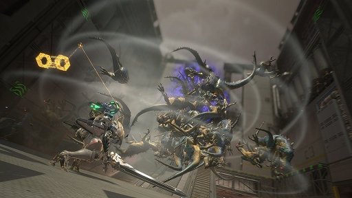 画像ギャラリー No.014のサムネイル画像 / 「エグゾプライマル」,イエローデビルが登場する「ロックマン」とのコラボミッション情報や,新たなゲームモードなどの詳細を公開