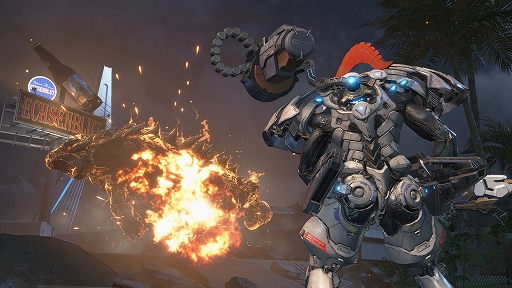 画像ギャラリー No.017のサムネイル画像 / 「エグゾプライマル」,イエローデビルが登場する「ロックマン」とのコラボミッション情報や,新たなゲームモードなどの詳細を公開