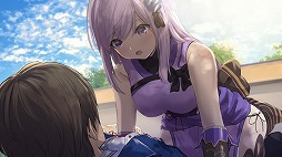 画像ギャラリー No.002のサムネイル画像 / Switch版「ルリイロデイズ 〜Heavenly Blue〜」本日リリース。多数の人気VTuberが出演する“VTuber主演のノベルゲーム”