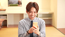 ꡼ No.013Υͥ / LINE󥹥եפǻϿμդȡФӡ֥󥷥奿פ2ͤѤWeb CM