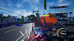 画像ギャラリー No.002のサムネイル画像 / 軽トラで爆走する「ドライブクレイジー」がアップデート。峠を攻める新ステージや宇宙人が土下座するムービーなどを追加