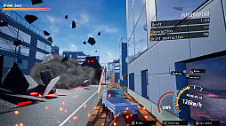 画像ギャラリー No.006のサムネイル画像 / 軽トラで爆走する「ドライブクレイジー」がアップデート。峠を攻める新ステージや宇宙人が土下座するムービーなどを追加