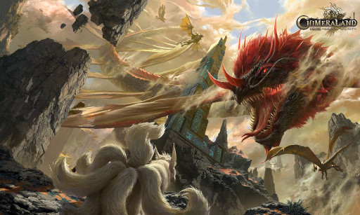 画像ギャラリー No.006のサムネイル画像 / 「神獣伝説〜エボルション・ディバウア〜」のアンバサダーにお笑いコンビ“錦鯉”が就任。コラボ動画を公開