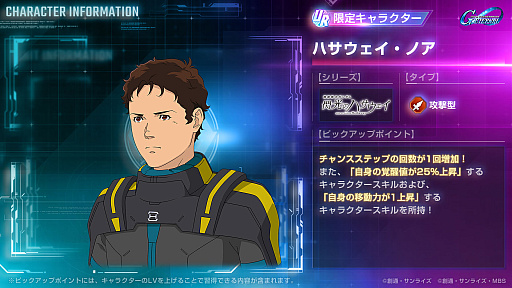 画像ギャラリー No.005のサムネイル画像 / 「SDガンダム ジージェネレーション エターナル」,メインステージ「機動戦士ガンダム 閃光のハサウェイ」を追加。Ξガンダムなどもガシャに登場