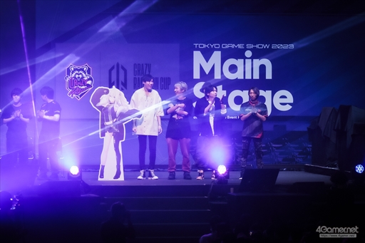 画像ギャラリー No.006のサムネイル画像 / 「CRカップ×TGS2023」フォトレポート。プロゲーマーと人気ストリーマーが「ストリートファイター6」で激戦を繰り広げた