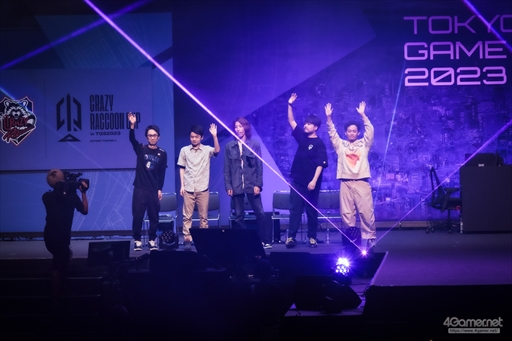 画像ギャラリー No.011のサムネイル画像 / 「CRカップ×TGS2023」フォトレポート。プロゲーマーと人気ストリーマーが「ストリートファイター6」で激戦を繰り広げた