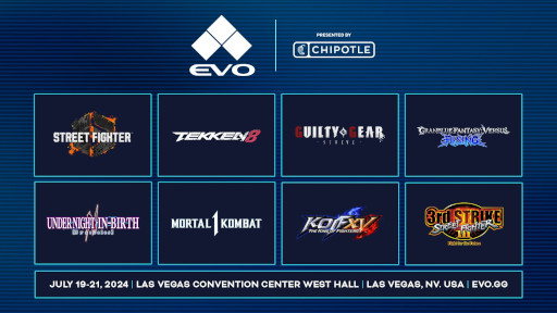 画像ギャラリー No.001のサムネイル画像 / EVO 2024,メインタイトルとして「スト6」「鉄拳8」など8タイトルを発表。会場はラスベガス・コンベンション・センターの西ホールへと変更に