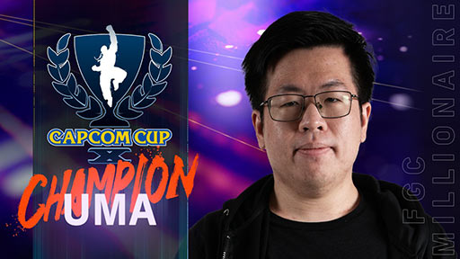 ꡼ No.001Υͥ / CAPCOM CUP XסUMA꤬ͥ她6ԤˡκǾ̤ϥ3