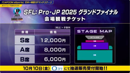 ���������꡼ No.006�Υ���ͥ������ / ��CAPCOM CUP 12�ס�SFL�����ɥե����ʥ�פδ�������å��������䤬10��10���˳��ϡ��辡�Υ饤�ֻ�İ��ͭ���ˡ�TGS2025��