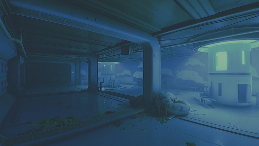 画像ギャラリー No.003のサムネイル画像 / 廃墟となった月面基地を探索するSFホラー「ROUTINE」,2025年内に発売決定