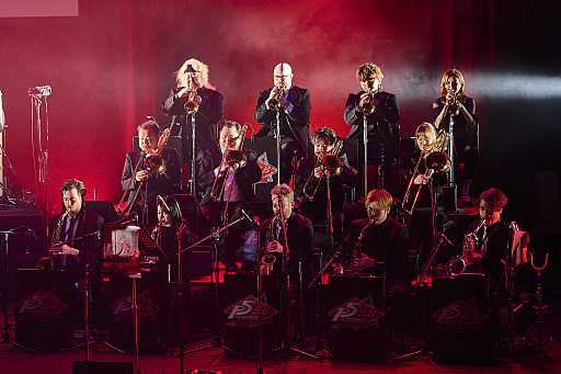 画像ギャラリー No.009のサムネイル画像 / 「ペルソナ5 スペシャル・ビッグバンド・コンサート」の東京公演レポート。日米の精鋭ミュージシャンが,おなじみの楽曲をジャズアレンジで披露